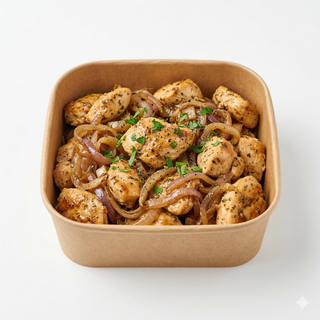 69A. Pollo Con Cebolla
