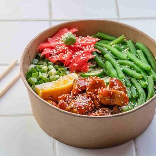 შემწვარი ქათმის პოკე