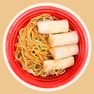 Spaghetti e involtini