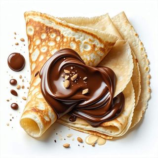 Crêpes Nutella e cocco