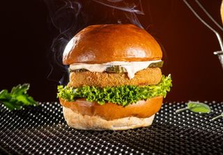 Meniu Veggie Burger.