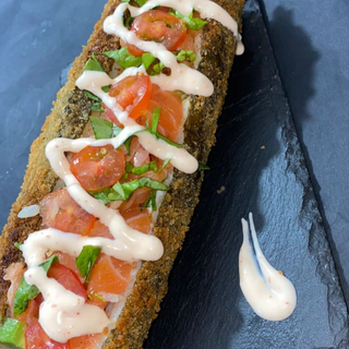 Sushi sandwich Saumon