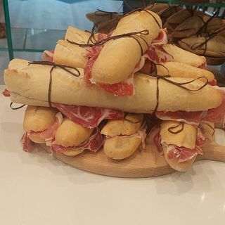 Baguett con Paleta Ibérica