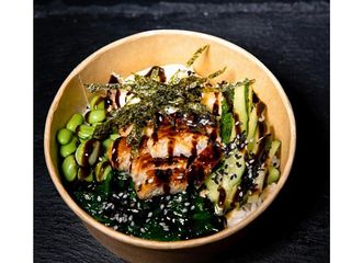 Боул з вугрем (295g)