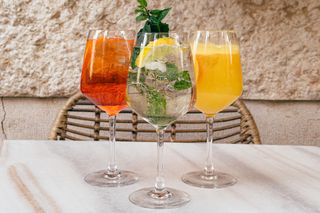 Gin hendrick's tonic