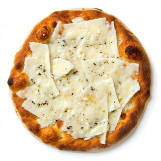 Pasta di pizza, olio extravergine d'oliva e semi di sesamo