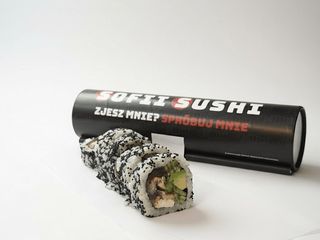 Push Roll Black Węgorz