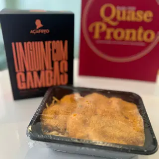 Linguini com Gambas