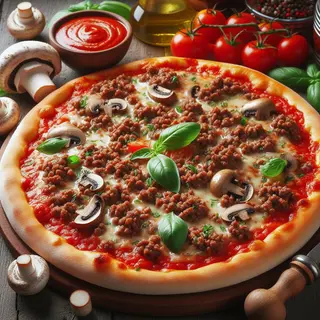 Pizza Viande Hachée