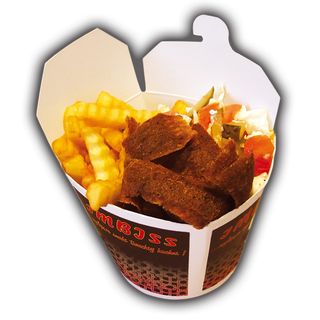 Kebap box doner z surówką