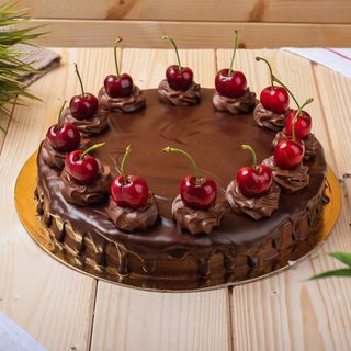 Шоколадова торта Пияна вишна - 1 парче