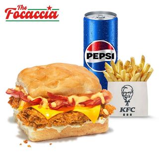 Menu Focaccia all'Americana