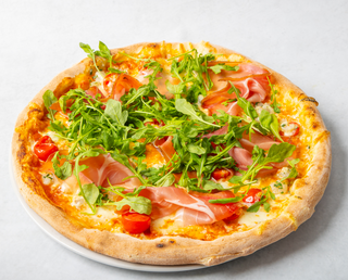 Pizza Gamberi i pršut