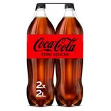 Coca Cola Zero Azúcar Pack 2 Botellas 2 L.