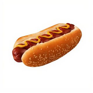 Perrito Caliente Normal Con Queso