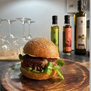 Burger Mango and Caoba menu