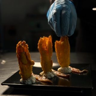  Fiori di Zucca, Alici e Ricottina alla menta