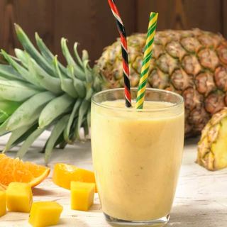 Frullato di Ananas al 100 % bicchiere da 300 gr circa 