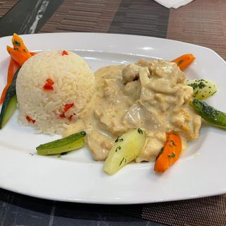emincee de dinde sauce champignon
