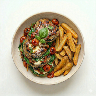 Berenjena Rebozada Con Espinaca