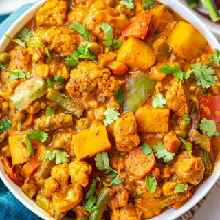 Mix Vegetable Curry (Vegan Option)