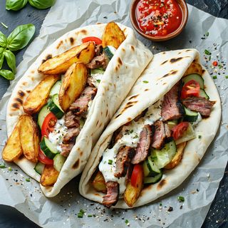 Свински гирос