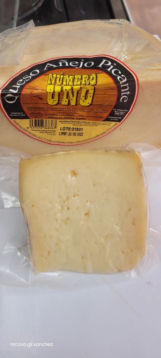 Queso N1 oveja picante 400gr aprox