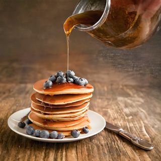 Američke palačinke sa džemom od kajsije