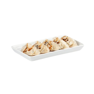 C1. Gyozas De Verdura Y Carne A La Plancha (8 Uds.)