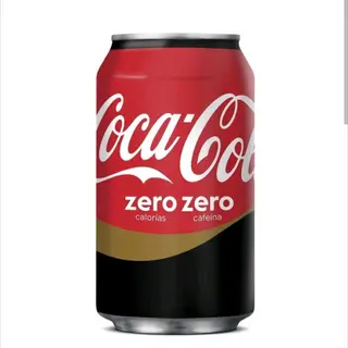 Coca-Cola Zero Azúcar Zero Cafeína lata 330ml.