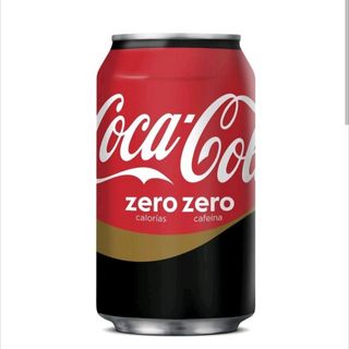 Coca-Cola Zero Azúcar Zero Cafeína lata 330ml.