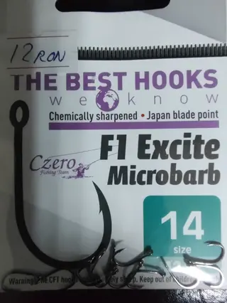 Czero cârlige F1 Excite Nr 14