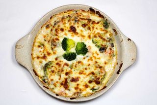 Lasanha de Salmão Fumado