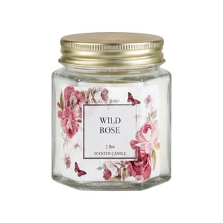 Wild Rose Jar Candle
