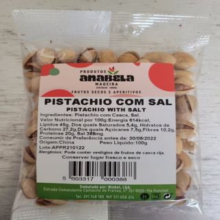Pistachio com Sal Anabela 100 gr