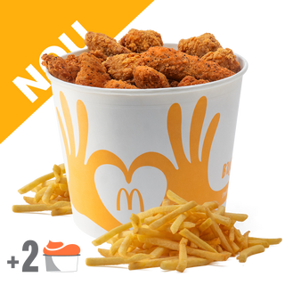 8 AripiCrispy& 6 Strips Bucket