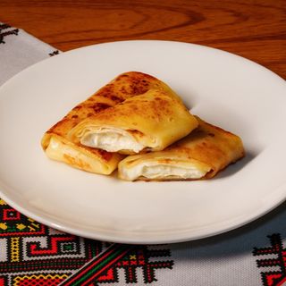 Pancakes with Sweet Cottage cheese