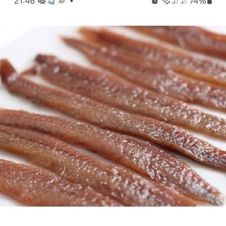 Ración De Anchoas Y Patatas Fritas