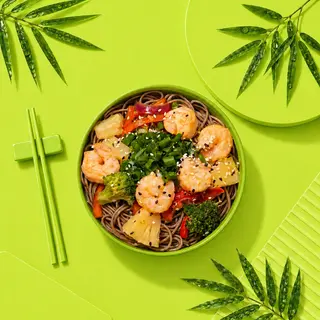 Wok Ramen Creveti Sos Cremos