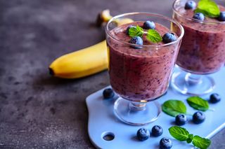 Smoothie Myrtille Banane
