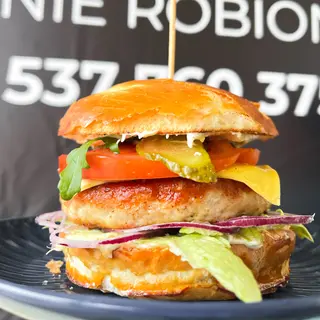 BURGER Z INDYKA