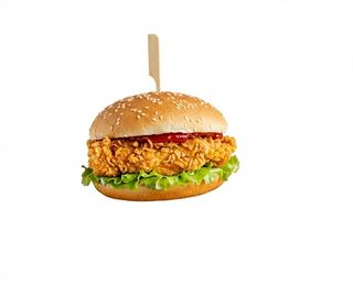 Hamburger stick fritto