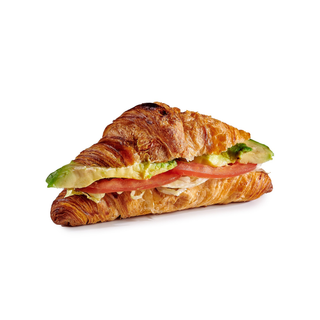 Mini Croissant Vegetal de Aguacate, Tomate y Huevo Duro