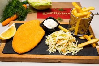 Schnitzel vienez meniu