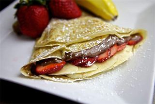 Crêpe Nutella Aux Fruits