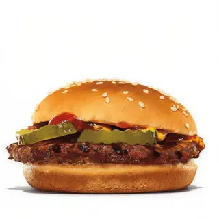 Plant-Based Hamburger