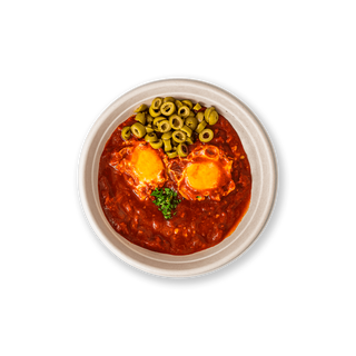 Шакшука с маслини 