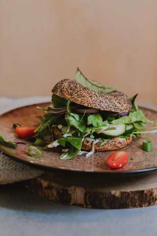 Bajgle prosciutto crudo