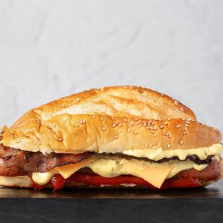 Bacon & Cheesy Hot dog