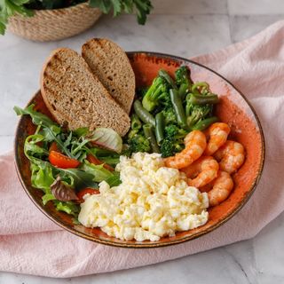 Асшаяндар таңғы асы / Завтрак с креветками